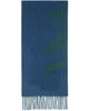 Vivienne Westwood Vivienne Westwood Blue Wool Scarf - 1