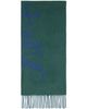 Vivienne Westwood Vivienne Westwood Blue Wool Scarf - 2