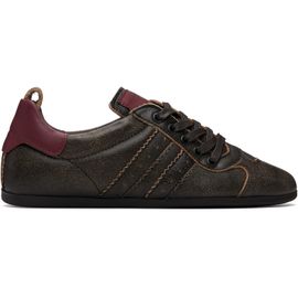 Vivienne Westwood Vivienne Westwood Brown & Burgundy Drunken Sneakers