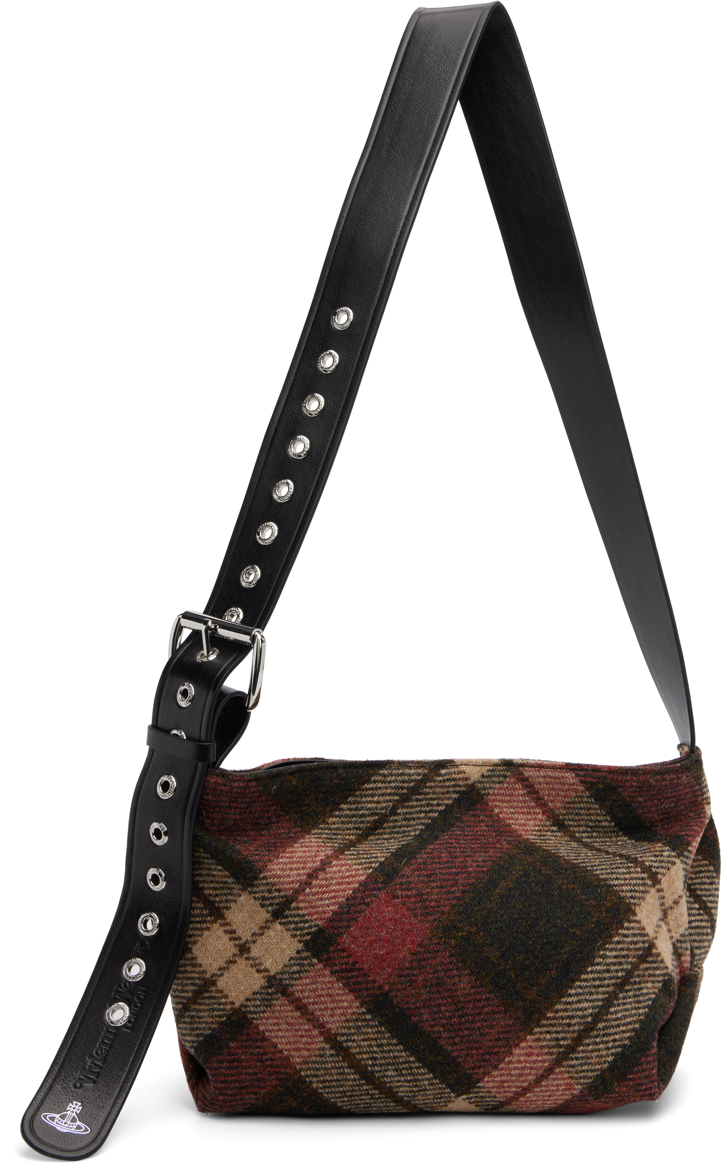 Vivienne Westwood - Brown & Red Maxime Small Bag
