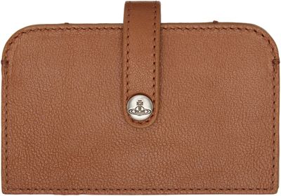 Vivienne Westwood Vivienne Westwood Brown Accordion Card Holder