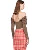 Vivienne Westwood Vivienne Westwood Brown Bea Corset Cardi Top - 3