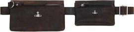 Vivienne Westwood Vivienne Westwood Brown Double Pouch Belt