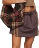 Vivienne Westwood Vivienne Westwood Brown Striped Cheerleader Miniskirt - 4