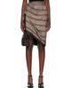 Vivienne Westwood Vivienne Westwood Brown Zoey Midi Skirt - 1