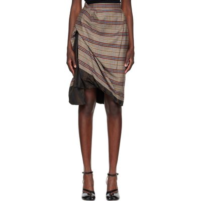Vivienne Westwood Vivienne Westwood Brown Zoey Midi Skirt