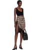 Vivienne Westwood Vivienne Westwood Brown Zoey Midi Skirt - 4