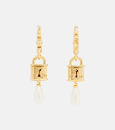Vivienne Westwood Vivienne Westwood Celestia Small drop earrings