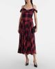 Vivienne Westwood Vivienne Westwood Chichi draped plaid midi dress - 2