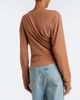 Vivienne Westwood Vivienne Westwood Draped ribbed-knit top - 4