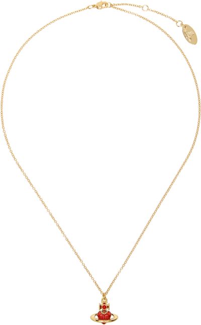 Vivienne Westwood Vivienne Westwood Fabianna Bas Relief Pendant Necklace