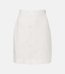 Vivienne Westwood Vivienne Westwood Floral cotton-blend miniskirt