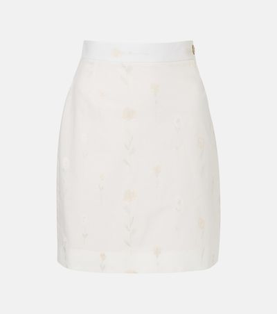 Vivienne Westwood Vivienne Westwood Floral cotton-blend miniskirt