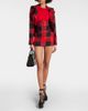 Vivienne Westwood Vivienne Westwood Foam checked virgin wool miniskirt - 2