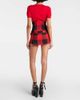 Vivienne Westwood Vivienne Westwood Foam checked virgin wool miniskirt - 3
