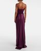 Vivienne Westwood Vivienne Westwood Galaxy draped crêpe satin bustier gown - 3
