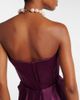 Vivienne Westwood Vivienne Westwood Galaxy draped crêpe satin bustier gown - 7