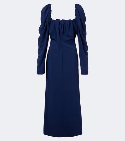 Vivienne Westwood Vivienne Westwood Gathered crêpe de chine gown