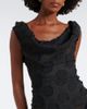 Vivienne Westwood Vivienne Westwood Gennie Frill draped polka-dot crêpe midi dress - 3