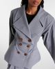 Vivienne Westwood Vivienne Westwood Gingham cotton jacket - 5
