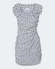 Vivienne Westwood Vivienne Westwood Ginnie Amber draped polka-dot minidress - 1