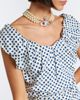 Vivienne Westwood Vivienne Westwood Ginnie Amber draped polka-dot minidress - 3