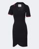 Vivienne Westwood Vivienne Westwood Glory asymmetric cotton piqué polo dress - 1