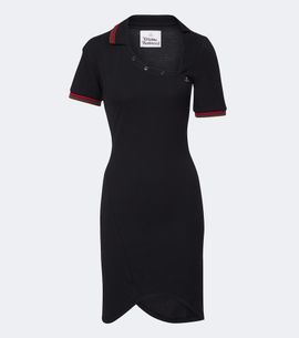 Vivienne Westwood Vivienne Westwood Glory asymmetric cotton piqué polo dress