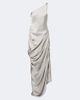 Vivienne Westwood Vivienne Westwood Glossa draped one-shoulder satin maxi dress - 1