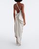 Vivienne Westwood Vivienne Westwood Glossa draped one-shoulder satin maxi dress - 6