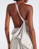 Vivienne Westwood Vivienne Westwood Glossa draped one-shoulder satin maxi dress - 7