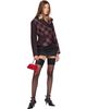 Vivienne Westwood Vivienne Westwood Gray & Red Stormy Jacket - 4