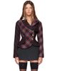 Vivienne Westwood Vivienne Westwood Gray & Red Stromy Jacket - 1