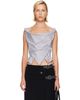 Vivienne Westwood Vivienne Westwood Gray & White Sunday Top - 1