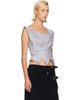 Vivienne Westwood Vivienne Westwood Gray & White Sunday Top - 2