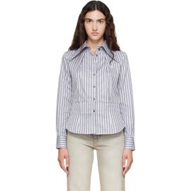 Vivienne Westwood Vivienne Westwood Gray & White Violin Shirt