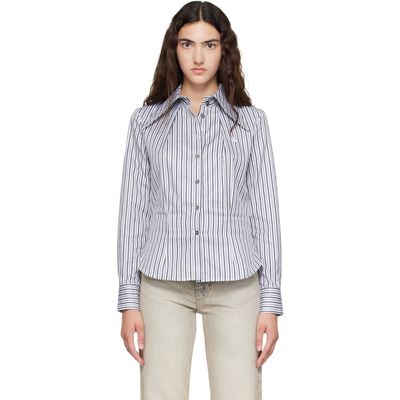 Vivienne Westwood Vivienne Westwood Gray & White Violin Shirt