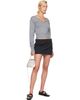 Vivienne Westwood Vivienne Westwood Gray Beatrice V-Neck Sweater - 4