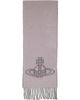 Vivienne Westwood Vivienne Westwood Gray Double Face Scarf - 2