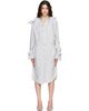 Vivienne Westwood Vivienne Westwood Gray Drunken Shirt Midi Dress - 1