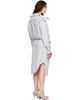 Vivienne Westwood Vivienne Westwood Gray Drunken Shirt Midi Dress - 3