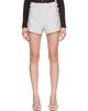 Vivienne Westwood Vivienne Westwood Gray Elle Button Shorts - 1