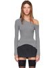 Vivienne Westwood Vivienne Westwood Gray Long Sleeve Orgy Shoulder T-shirt - 1