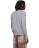 Vivienne Westwood Vivienne Westwood Gray Mark V-Neck Sweater - 3