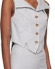 Vivienne Westwood Vivienne Westwood Gray Meryl Waistcoat Vest - 2