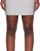 Vivienne Westwood Vivienne Westwood Gray Pinstripe Shirting Miniskirt - 1