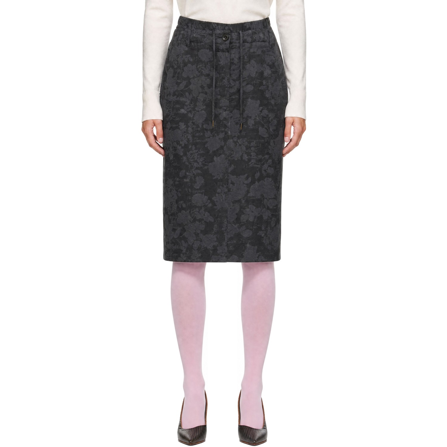 Vivienne Westwood - Black Frame Maxi Skirt