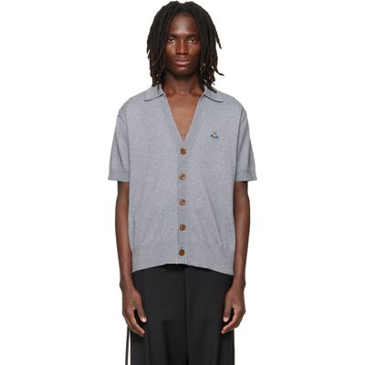 Vivienne Westwood Vivienne Westwood Gray Polo Cardigan