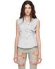 Vivienne Westwood Vivienne Westwood Gray Short Sleeve Drunken Shirt - 1