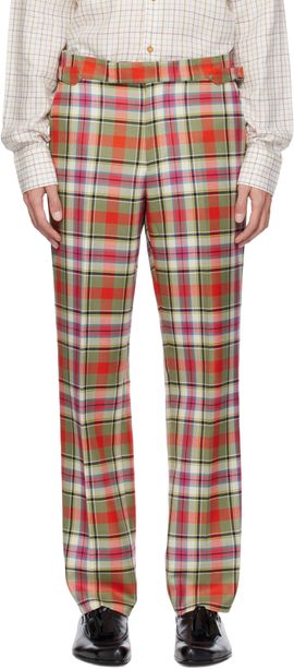Vivienne Westwood Vivienne Westwood Green & Red Sang Trousers